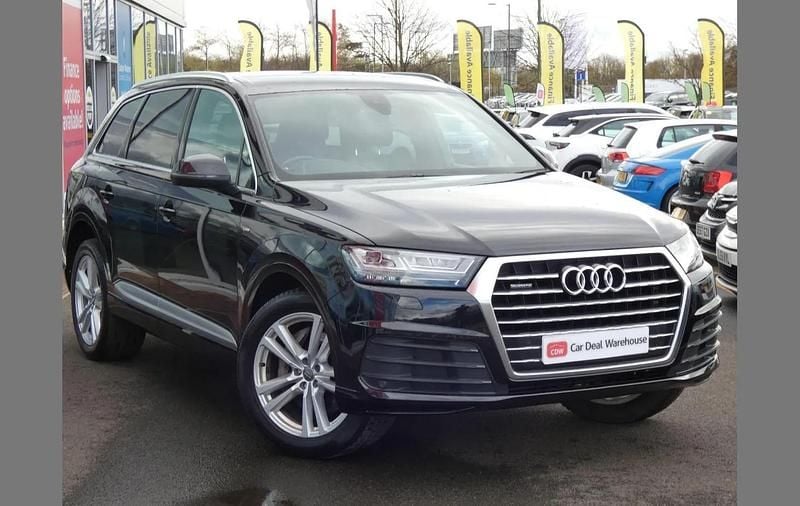 Used Audi Q7 S-Line 267 HP (196 kW) 2017 Black SUV
