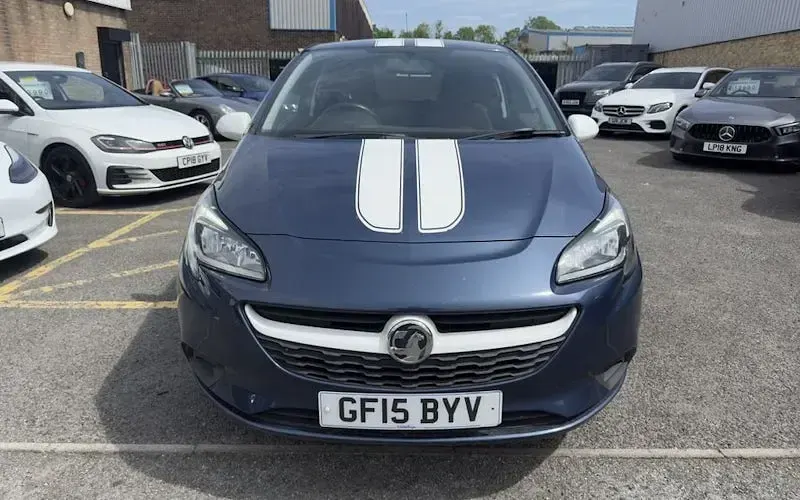 Used Vauxhall Corsa 70 HP (51 kW) 2015 Blue Hatchback