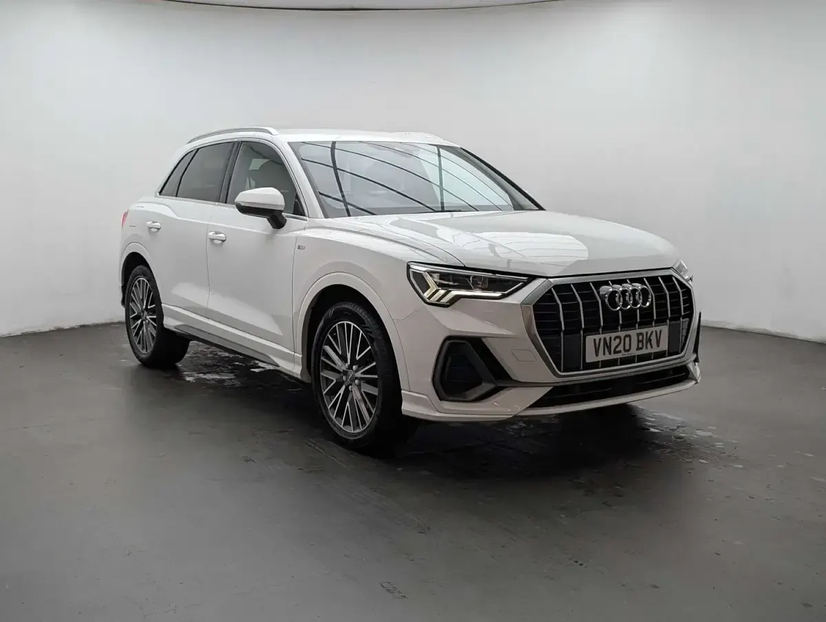 Used Audi Q3 S-Line 150 HP (110 kW) 2020 White SUV