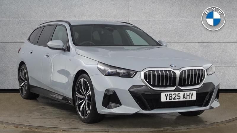 Grey Used 2025 BMW 520 M Sport Estate | £38,895 (Good price) - Image 1/4