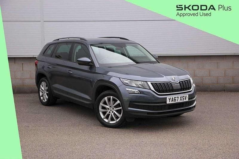 Quartz grey metallic Used 2018 Skoda Kodiaq SE SUV | £17,290 (Fair price) - Image 1/4