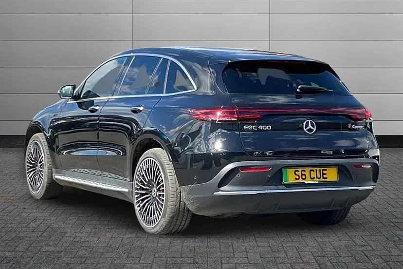 Used Mercedes EQC400 AMG Line Premium 300 kW (408 HP) 2022 Obsidian black SUV