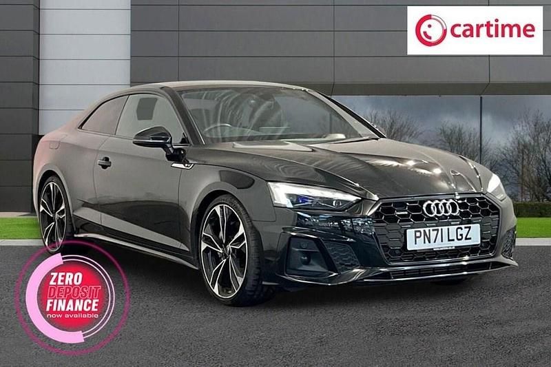 Used Audi A5 Comfort 2021 Black Coupe