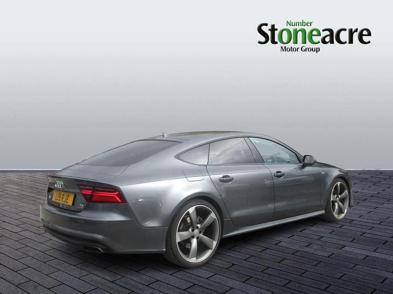 Used Audi A7 Sportback Black Edition 347 HP (255 kW) 2016 Grey Hatchback
