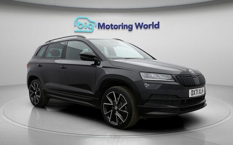 Used Skoda Karoq SportLine 190 HP (139 kW) 2021 Black SUV