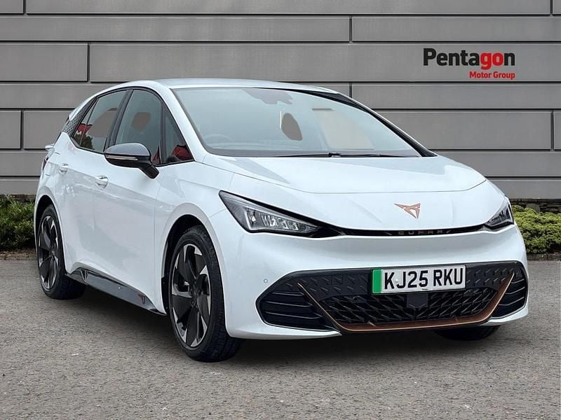 White New 2025 Cupra Born e-Boost Hatchback | £22,995 (Good price) - Image 1/3