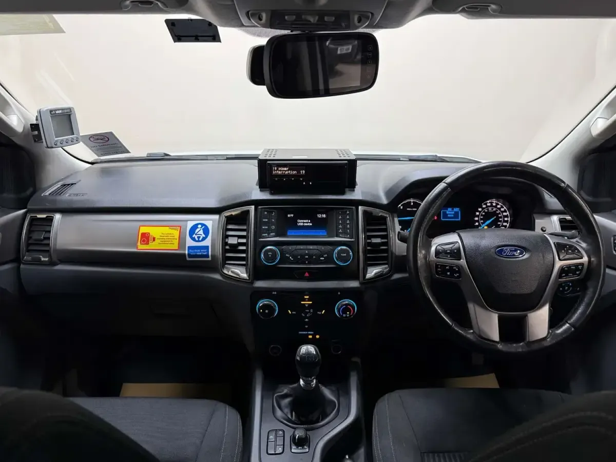 Begagnad Ford Ranger XLT 2019 Vit Pickup