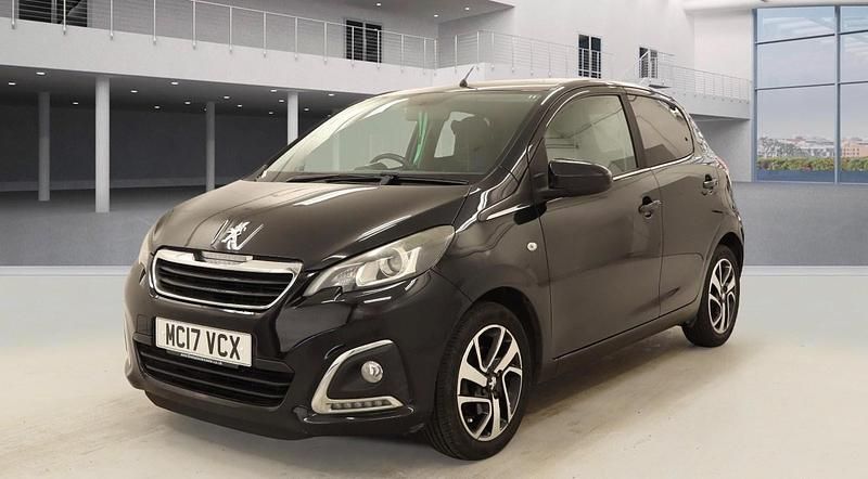 Used Peugeot 108 Allure 82 HP (60 kW) 2017 Black Hatchback