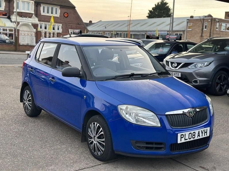 Used Skoda Fabia 2008 Blue Hatchback