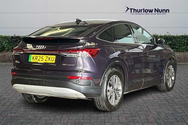 Used Audi Q4 Sportback e-tron Sport 210 kW (286 HP) 2025 Mauve/purple SUV