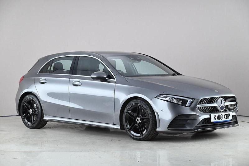 Used Mercedes A180 AMG line 2018 Grey Hatchback