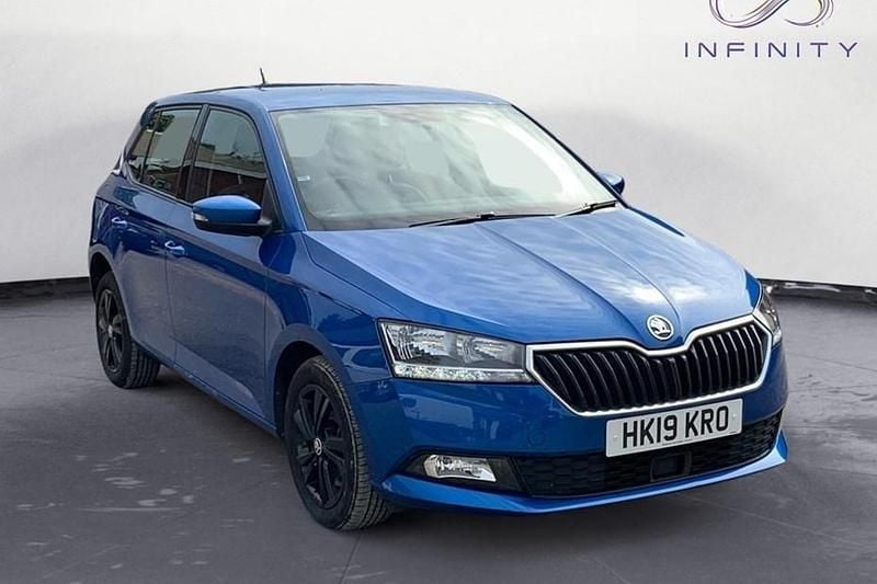 Blue Used 2019 Skoda Fabia SE Hatchback | £10,649 (Good price) - Image 1/1
