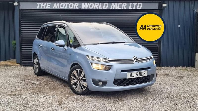 Blue Used 2015 Citroën Grand C4 Picasso Exclusive MPV | £5,470 (Good price) - Image 1/3