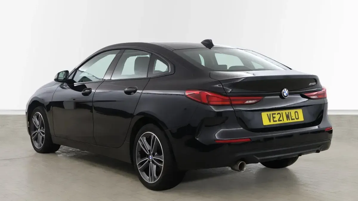 Used BMW 218 Sport Line 134 HP (98 kW) 2021 Black Coupe
