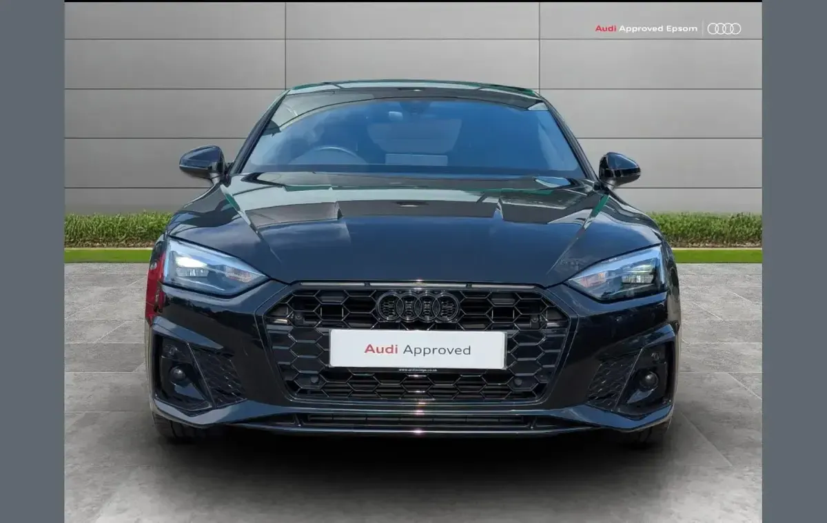 Used Audi A5 Black Edition 200 HP (147 kW) 2023 Black Coupe