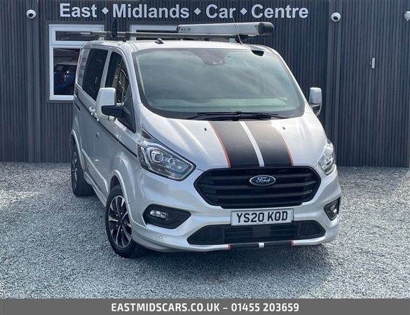 Silver Used 2020 Ford Transit Custom Sport Van | £28,194 - Image 1/1