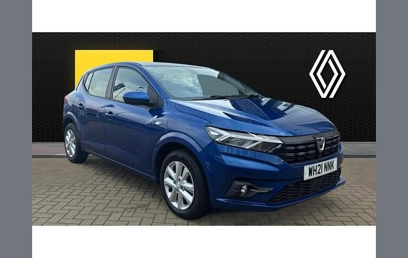 Blue Used 2021 Dacia Sandero Comfort Hatchback | £11,754 (Fair price) - Image 1/4