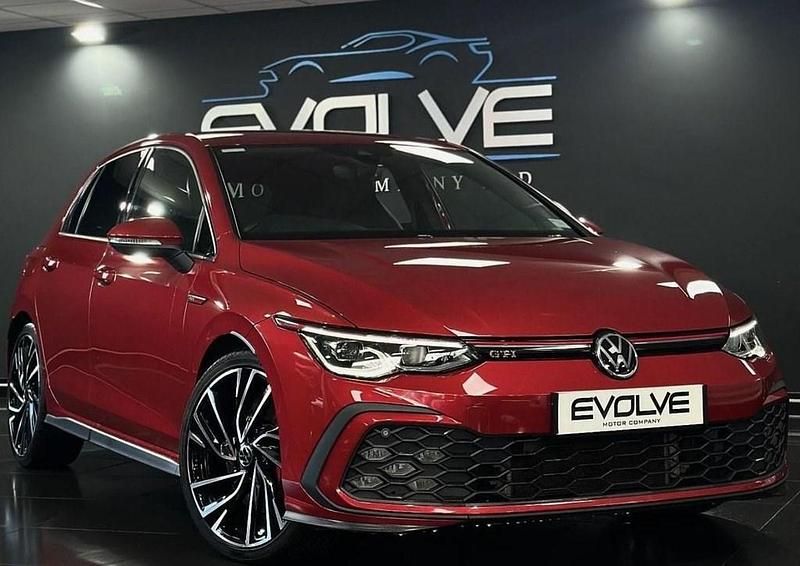 Red Used 2020 VW Golf VII GTI Hatchback | £23,795 (Fair price) - Image 1/4