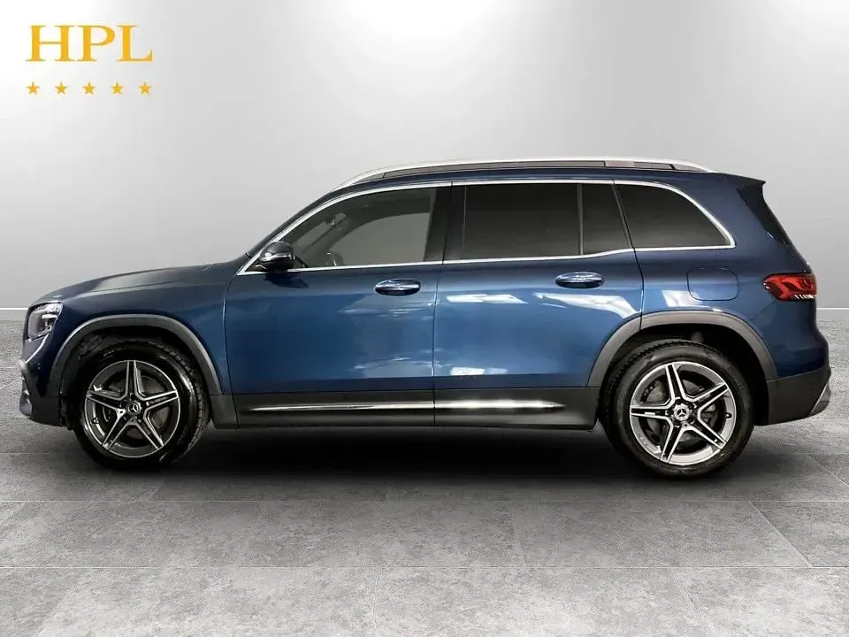 Used Mercedes GLB200 AMG line 163 HP (119 kW) 2021 Blue SUV