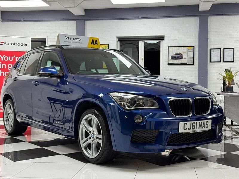 Blue Used 2015 BMW X1 M Sport SUV | £8,495 (Fair price) - Image 1/4