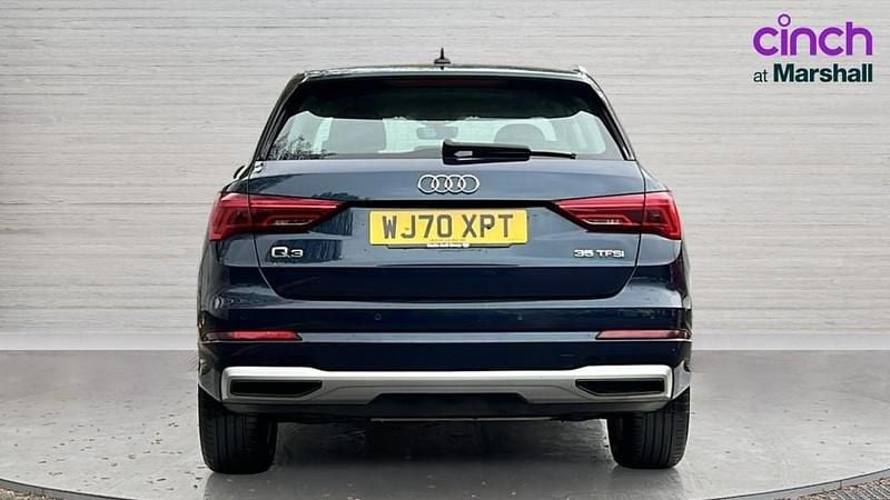Used Audi Q3 Sport 150 HP (110 kW) 2020 Cosmos blue SUV