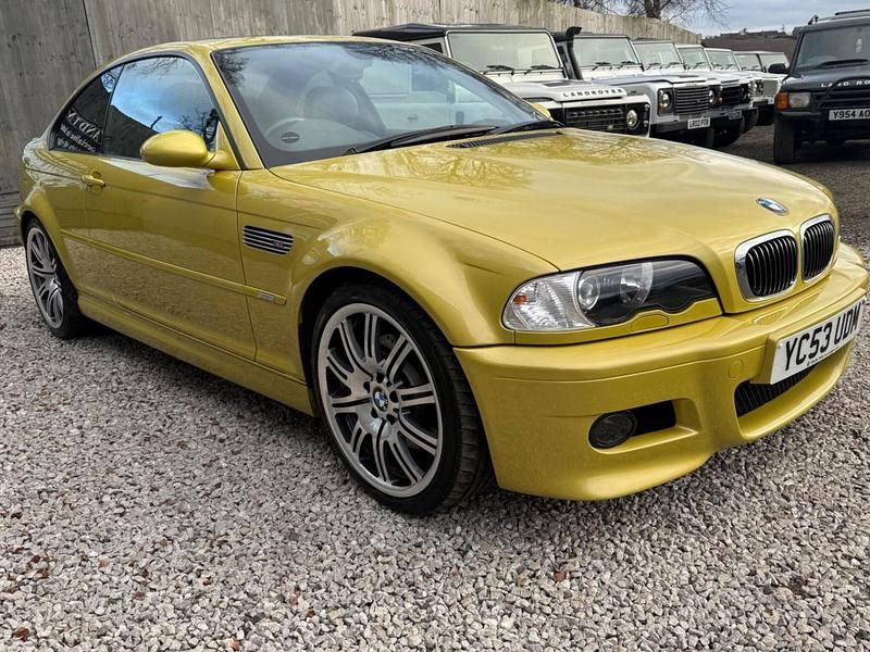 Yellow Used 2003 BMW M3 Comfort Edition Coupe | £19,695 (Super price) - Image 1/4