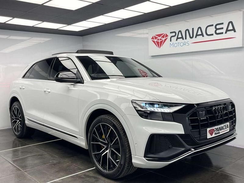 White Used 2020 Audi Q8 Advanced SUV | £40,695 (Super price) - Image 1/4