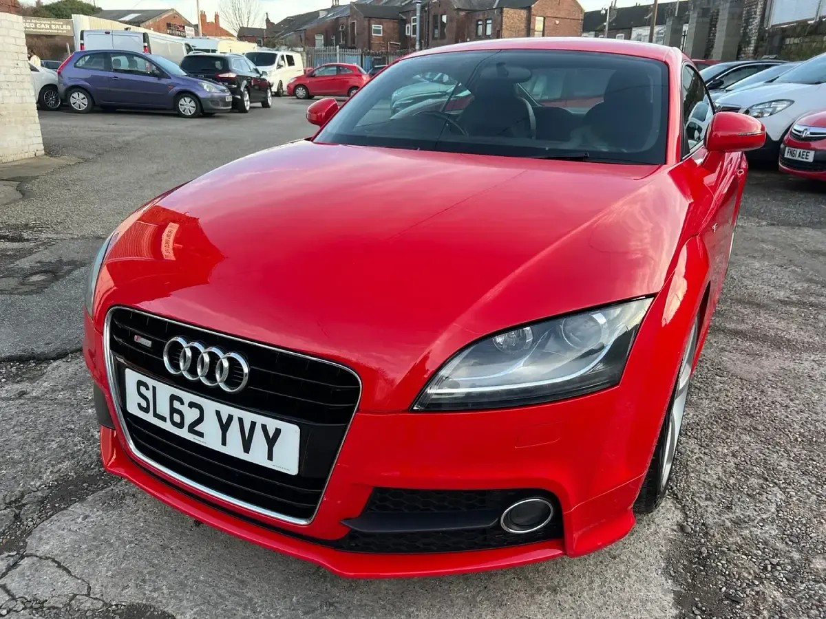 Used Audi TT S-Line 2012 Red Coupe