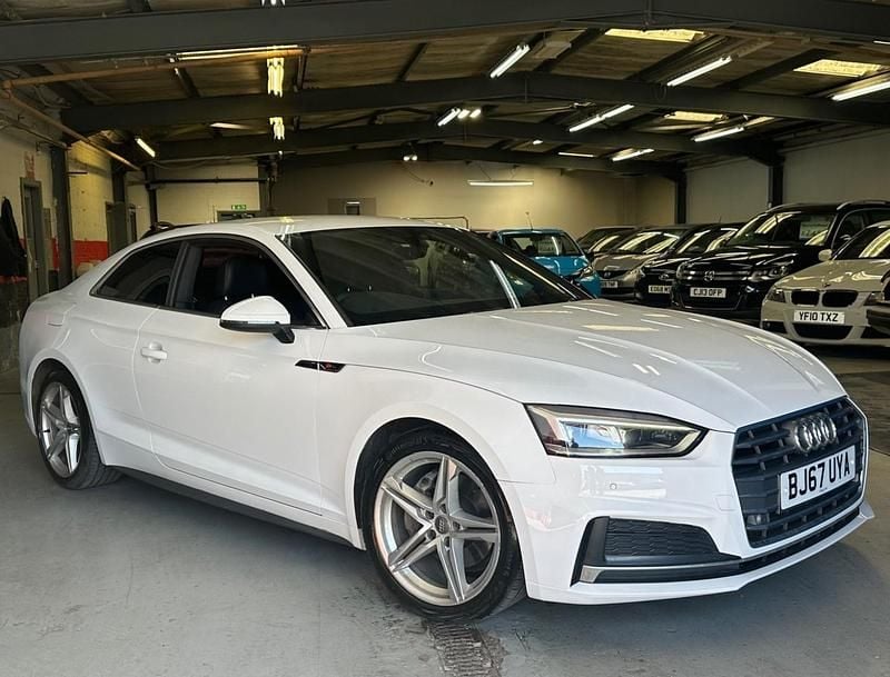 Used Audi A5 S-Line 2017 White Coupe