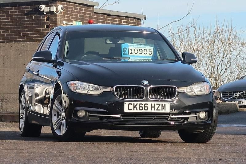 Black Used 2016 BMW 330e Sport Line Sedan | £6,489 (A bit pricey) - Image 1/4