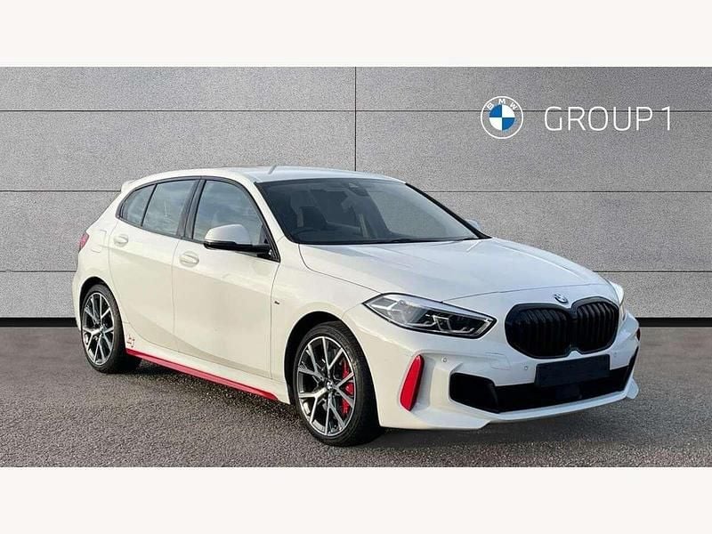 White Used 2023 BMW 128 Comfort Edition Hatchback | £24,495 (Good price) - Image 1/4