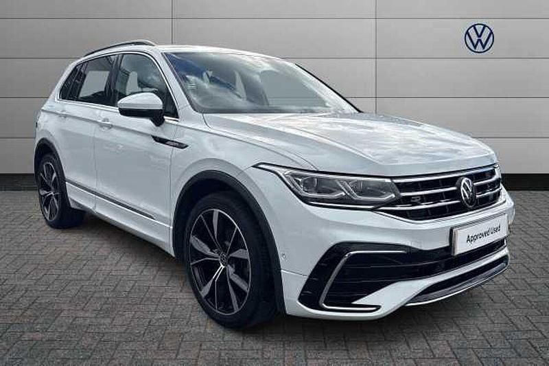 Used VW Tiguan R-line 150 HP (110 kW) 2023 White SUV