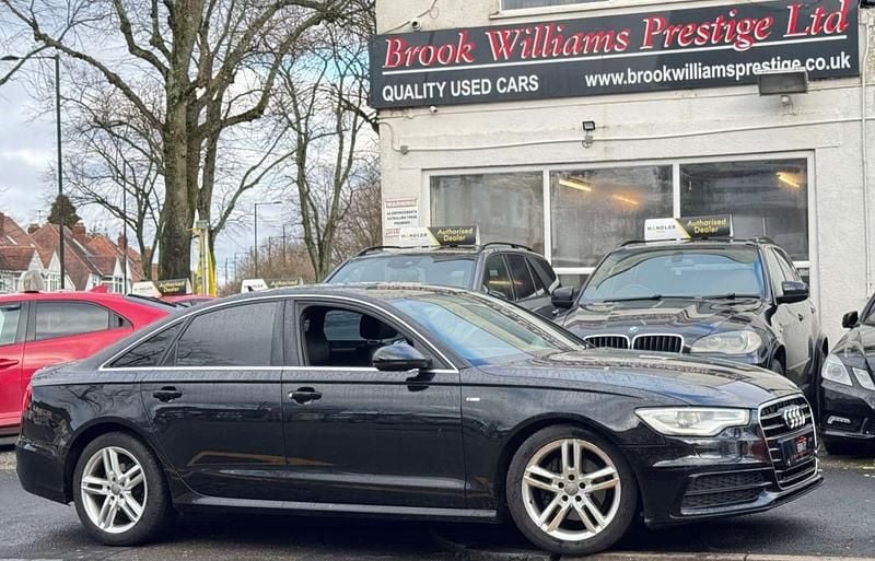 Used Audi A6 S-Line 2013 Black Sedan