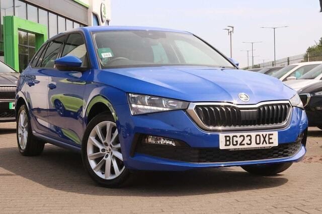 Energy blue Used 2023 Skoda Scala SE L Hatchback | £15,295 - Image 1/4