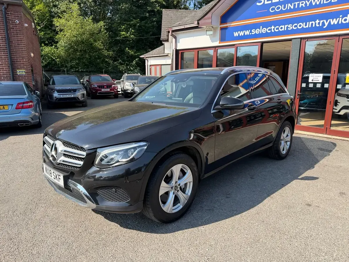 Used Mercedes GLC220 170 HP (125 kW) 2018 Black SUV