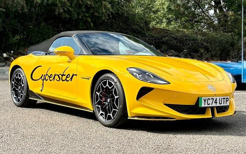 Yellow New 2024 MG Cyberster Trophy Cabriolet | £42,990 - Image 1/4