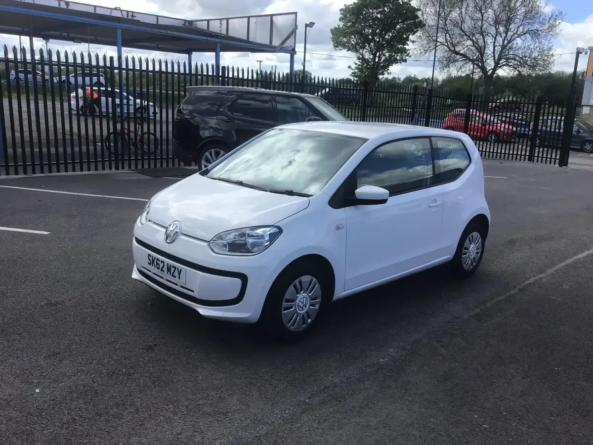 Begagnad VW up! move up! 2012 Vit Halvkombi