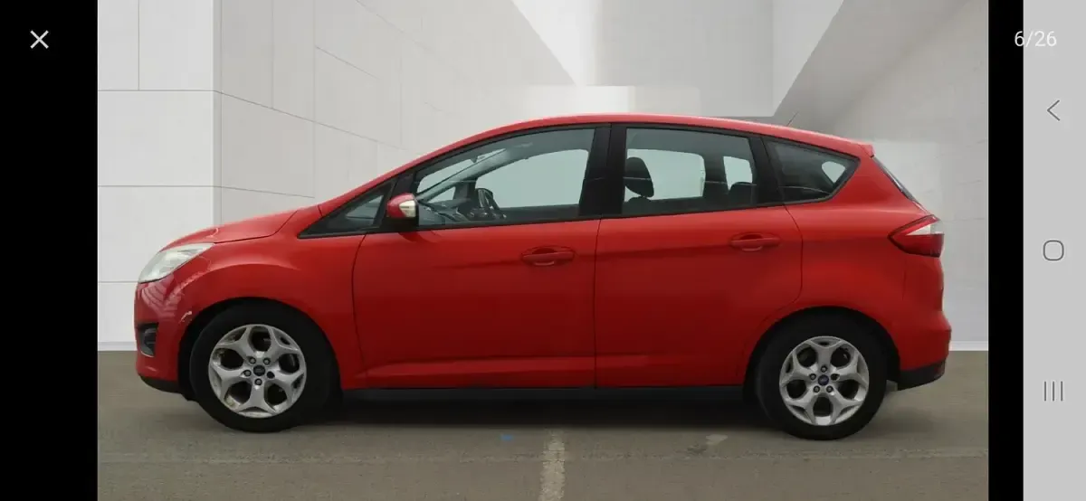 Used Ford C-MAX Zetec 2012 Red MPV