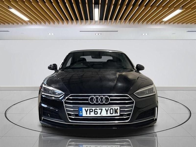 Used Audi A5 Cabriolet S-Line 190 HP (139 kW) 2017 Black Cabriolet
