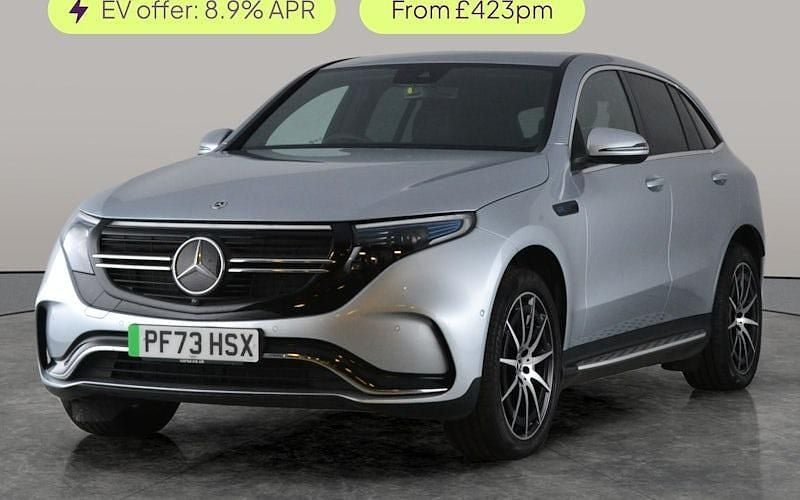 Used Mercedes EQC400 AMG line 300 kW (408 HP) 2023 Silver SUV