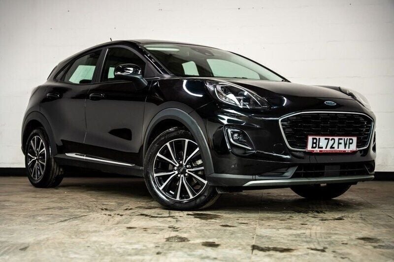 Black Used 2023 Ford Puma Titanium SUV | £16,140 (Super price) - Image 1/4