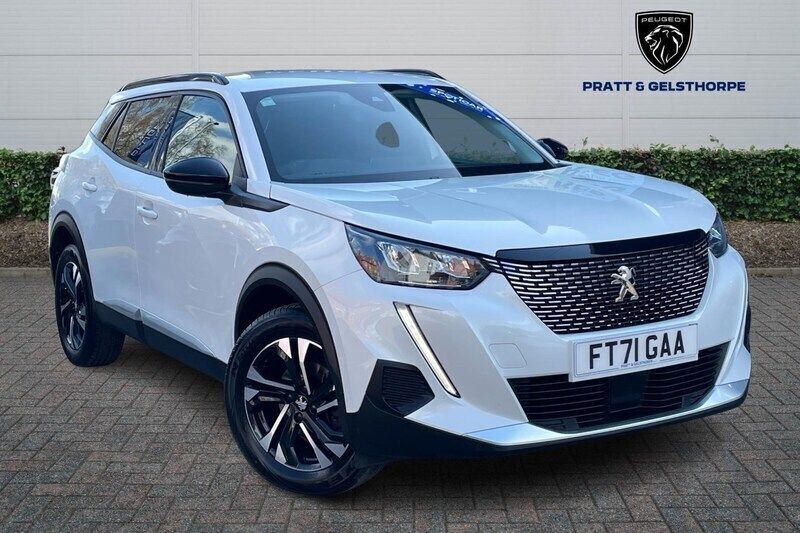 White Used 2022 Peugeot 2008 Allure Premium SUV | £12,995 (Fair price) - Image 1/4