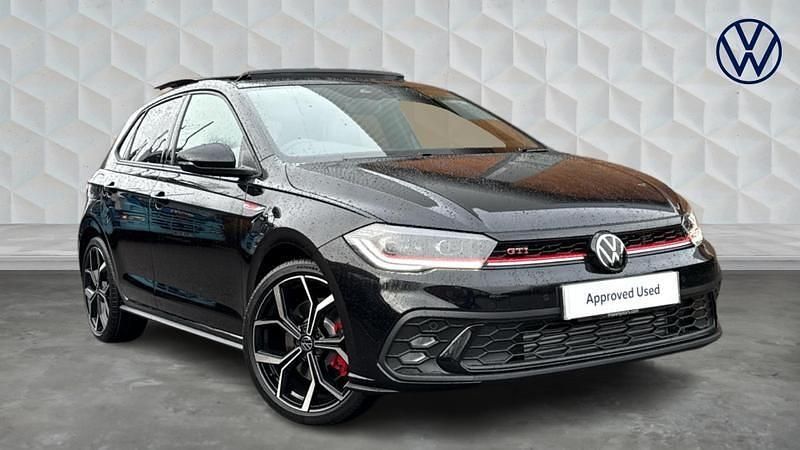 Black Used 2025 VW Polo GTI Hatchback | £28,700 - Image 1/4