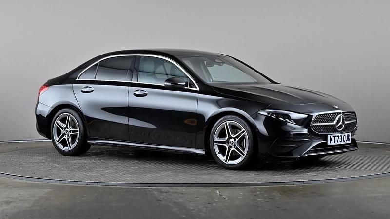 Black Used 2023 Mercedes A200 Executive Sedan | £20,498 (Fair price) - Image 1/4