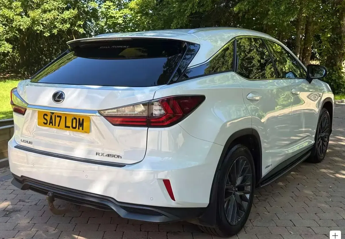 Used Lexus RX450h Sport Line 2017 White SUV