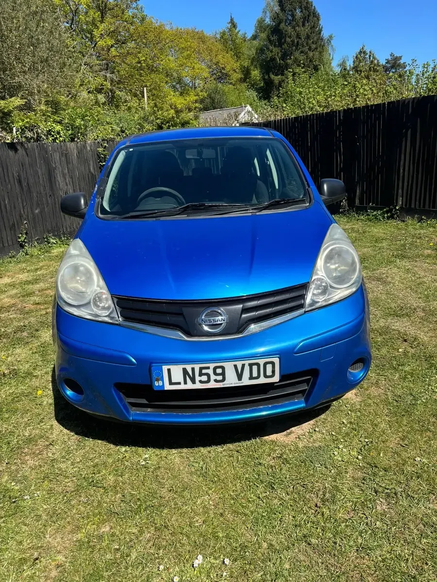 Used Nissan Note Visia 88 HP (64 kW) 2009 Blue Hatchback