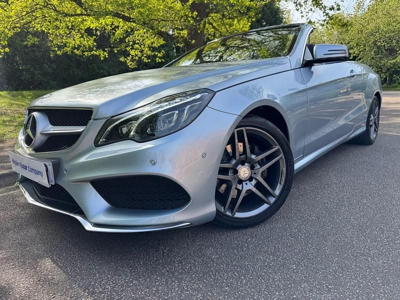 Begagnad Mercedes E220 AMG line 177 HK (130 kW) 2016 Silver Cab