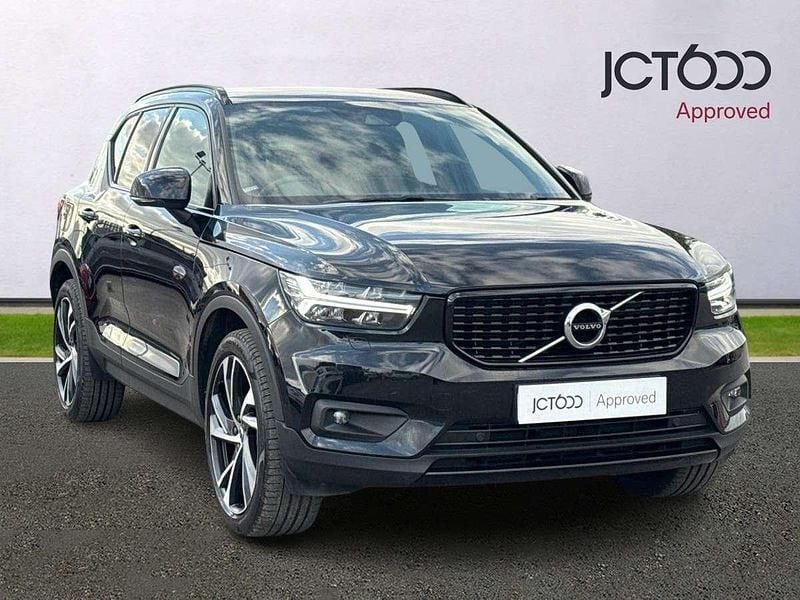 Black Used 2021 Volvo XC40 R-Design Pro SUV | £30,745 (A bit pricey) - Image 1/4
