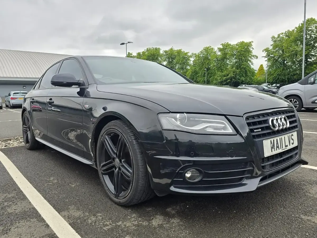 Used Audi A4 Black Edition 170 HP (125 kW) 2011 Black Sedan