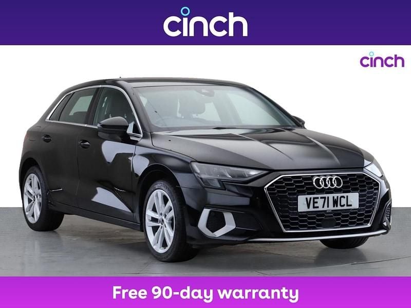 Black Used 2022 Audi A3 Sport Hatchback | £17,199 (Good price) - Image 1/3